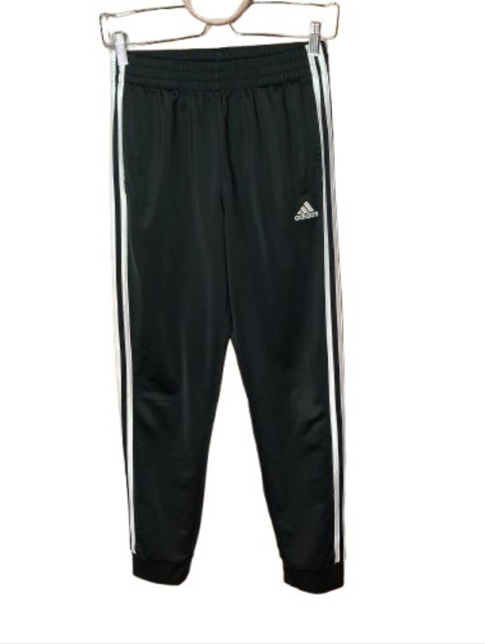 Adidas Regular Pants/Joggers Black L 14/16 Athletic/Lounge/Athleisure